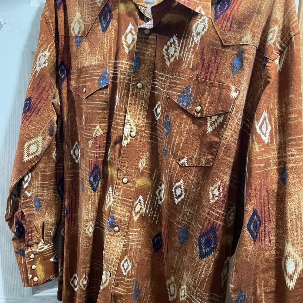 Wrangler Western Patterned Shirt
